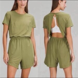 lululemon athletica Olive Green romper